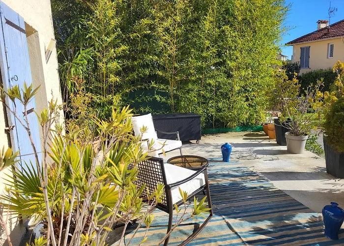 Гостевой дом Independant Avec Terrasse A Juan Les Pins 3*