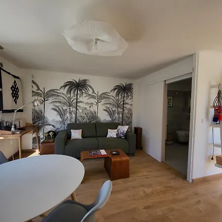 בית הארחה Independant Avec Terrasse A Juan Les Pins